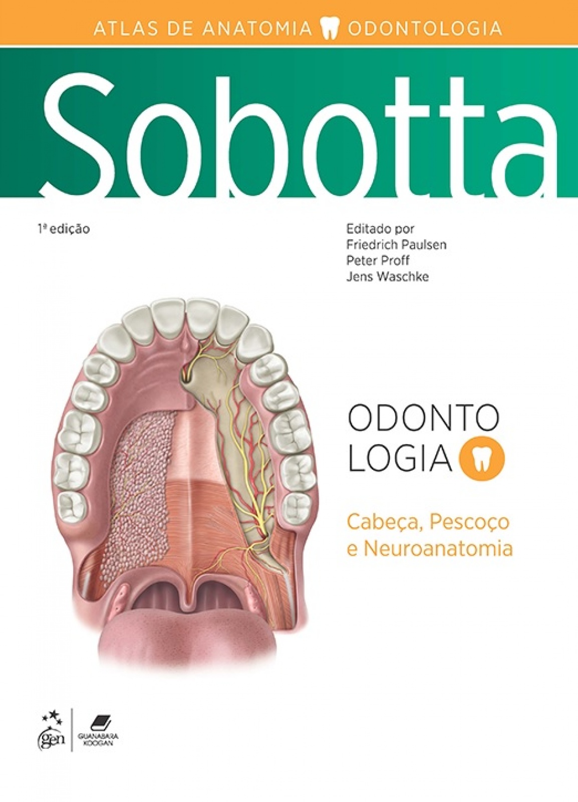 Sobotta Atlas De Anatomia - Odontologia | Cabeça, Pescoço E Neuroanatomia