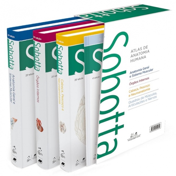 Sobotta Atlas De Anatomia Humana - 3 Volumes